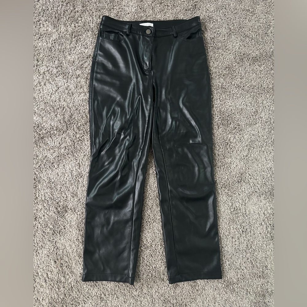 Black Leather Pants